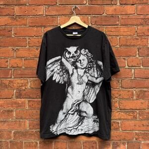octobers very own owl and cherub t shirt XL